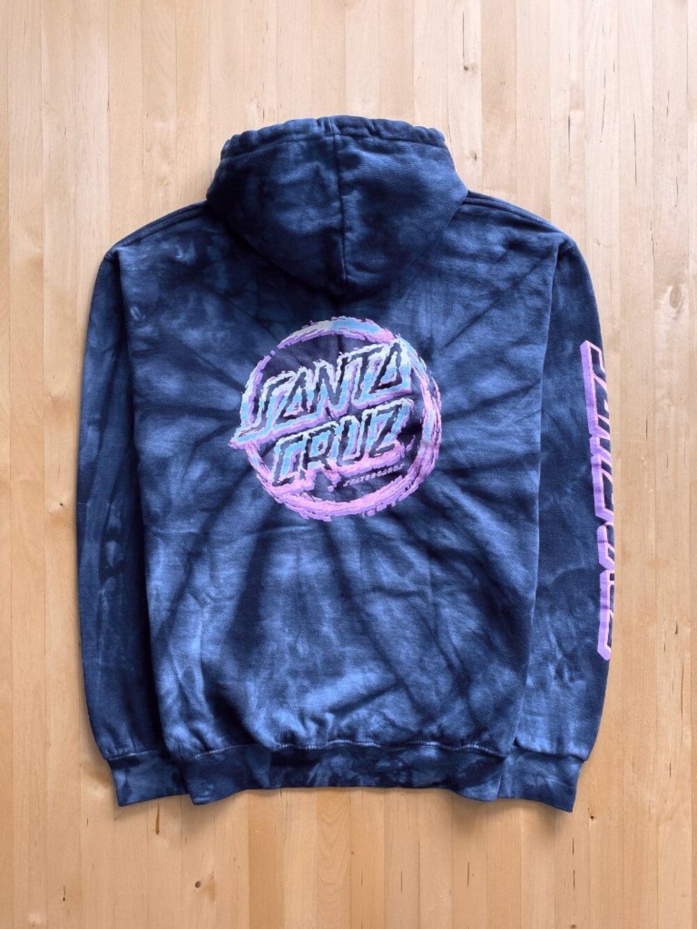 Santa Cruz Skateboards Colortone Tie-Dye Hoodie Men's Medium